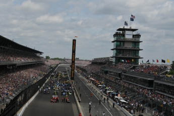 500 milles d'Indianapolis - Course